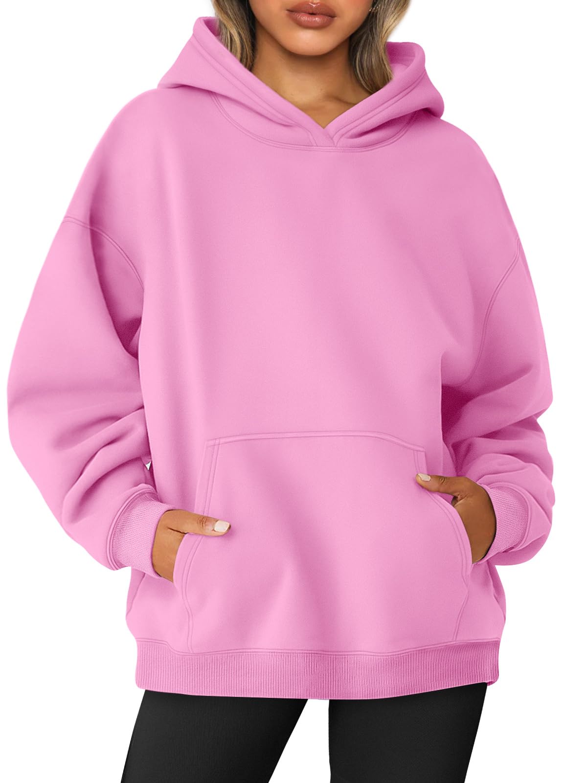 Womens Oversized Sweatshirts Fleece Hoodies Long Sleeve Shirts