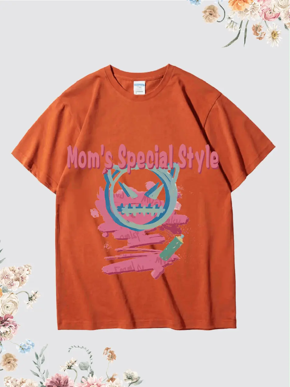 Mother's Day Heat Transfer Graphic T-Shirt