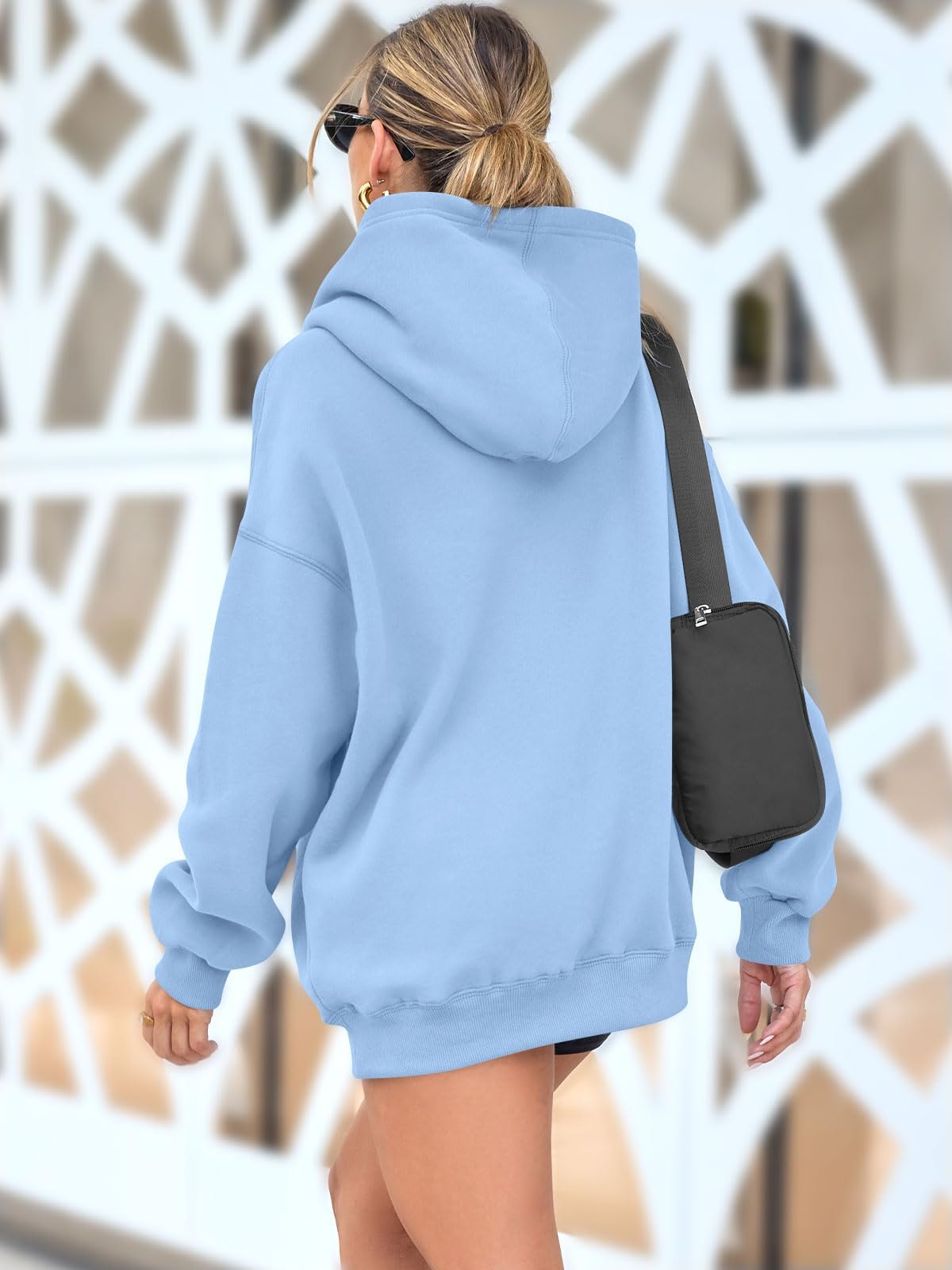 Womens Oversized Sweatshirts Fleece Hoodies Long Sleeve Shirts