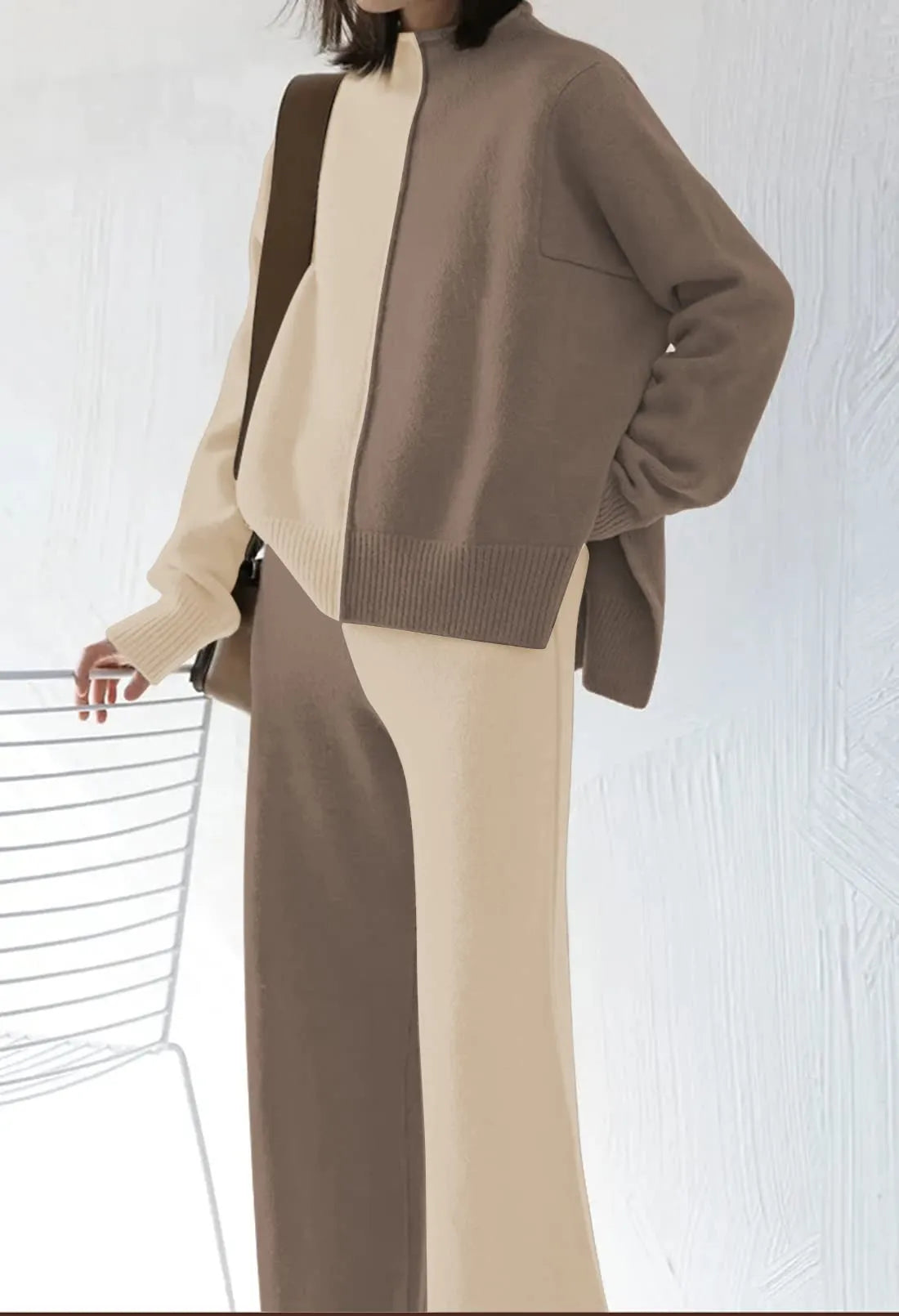 Womens 2 Piece Outfit Set Long Sleeve