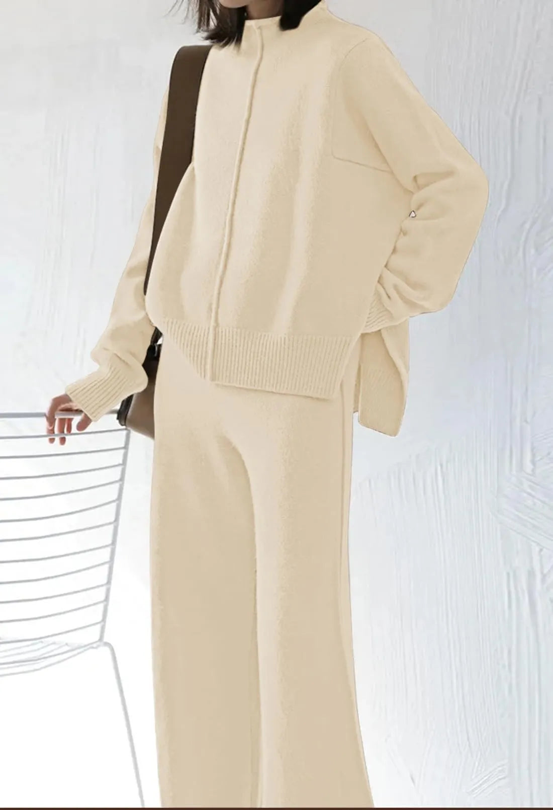 Womens 2 Piece Outfit Set Long Sleeve