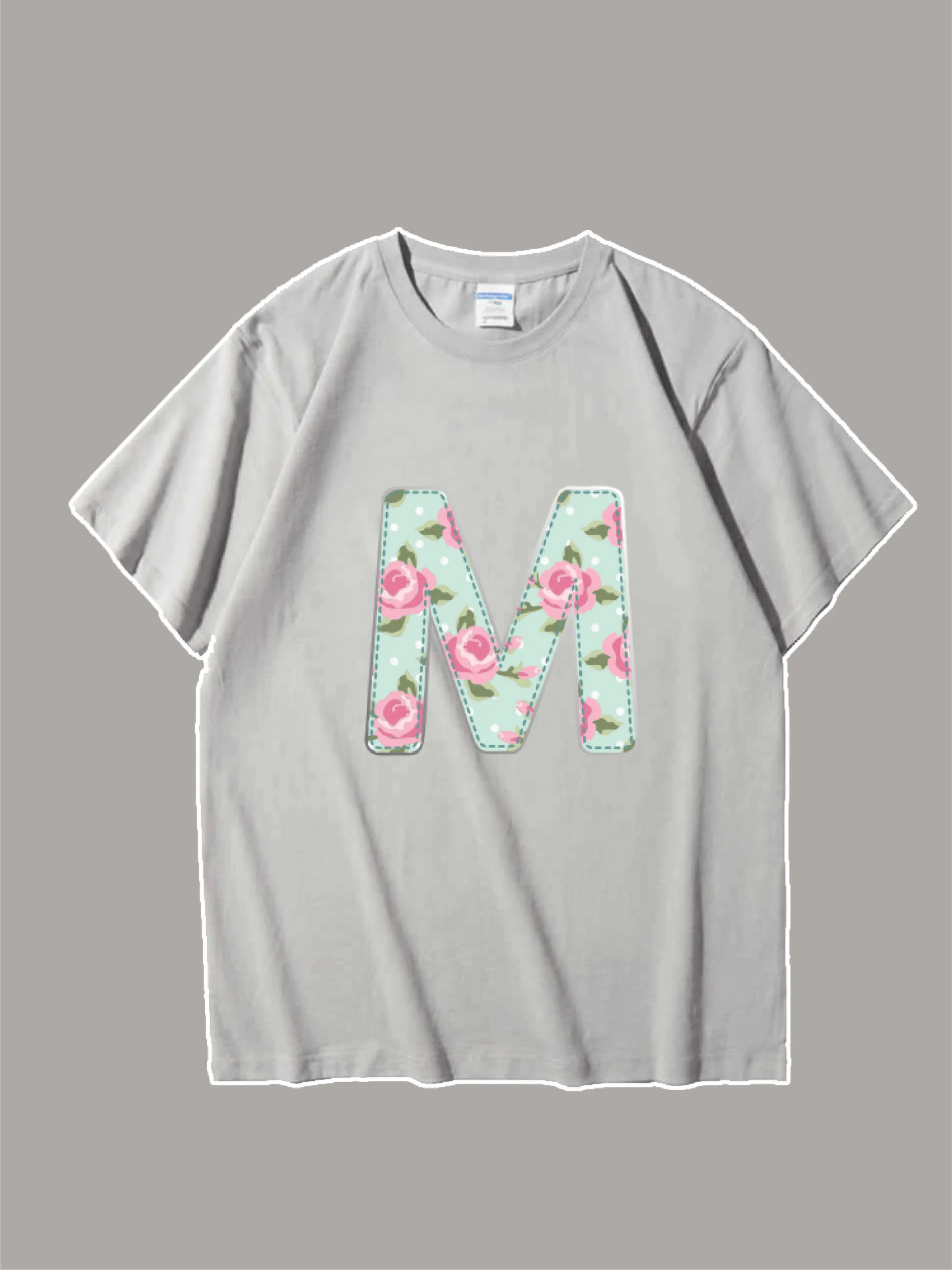 Floral Graphic T-shirts For Mom