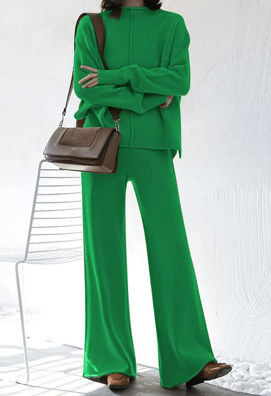 Womens 2 Piece Outfit Set Long Sleeve