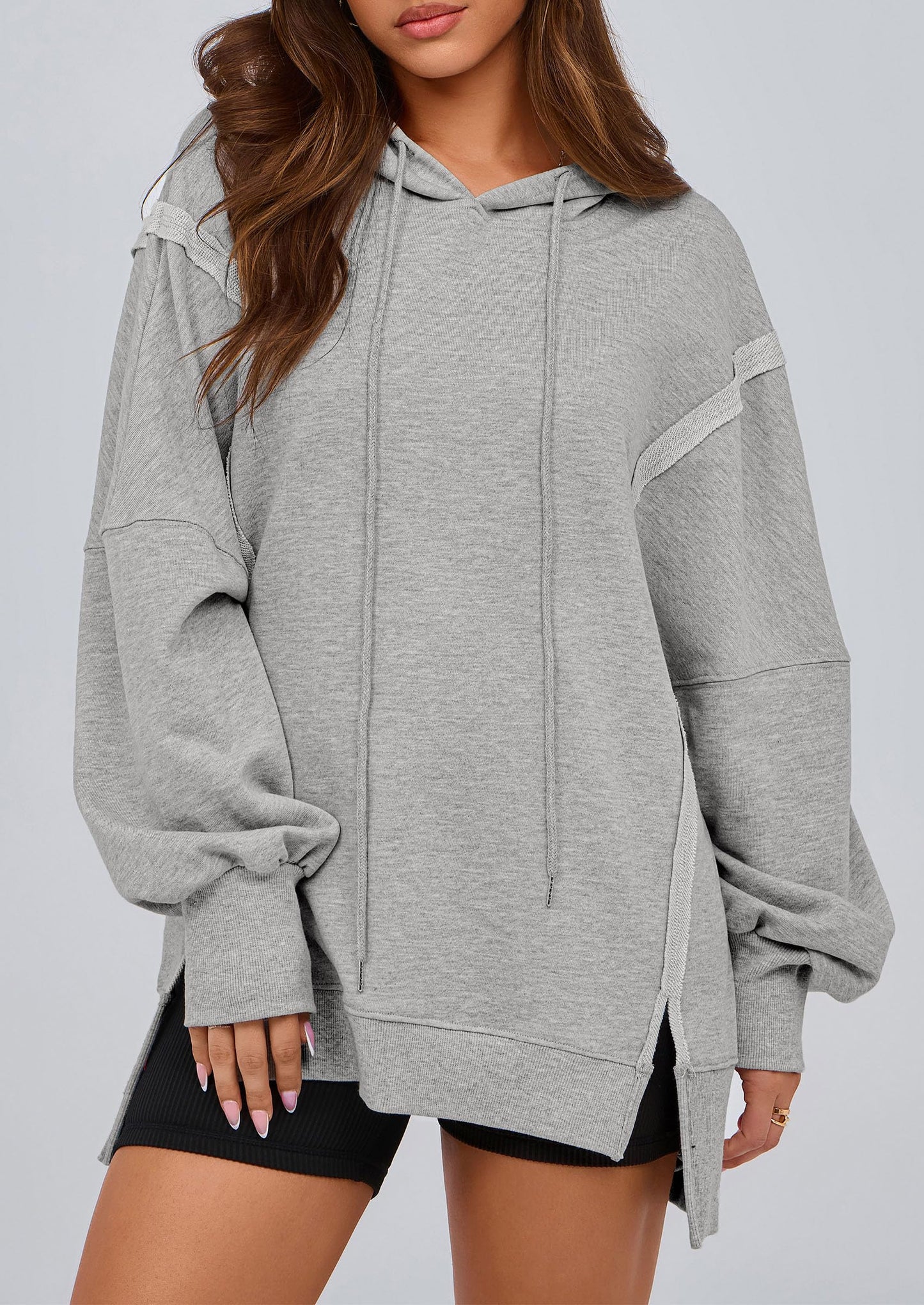 Womens Oversized Hoodie 2025 Spring Sweatshirt Long Sleeve