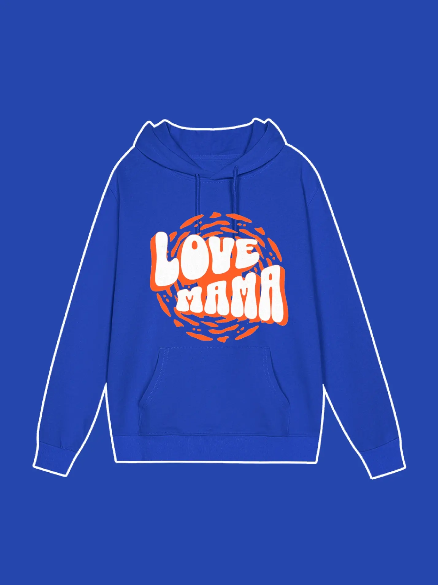 Love MAMA Graphic Hoodie