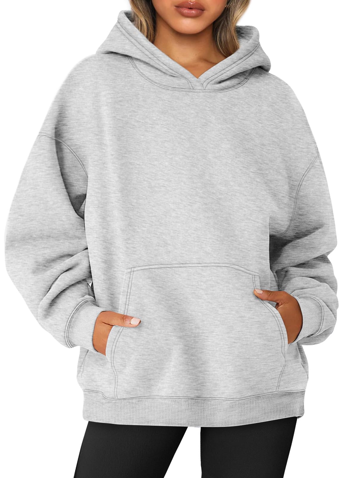 Womens Oversized Sweatshirts Fleece Hoodies Long Sleeve Shirts