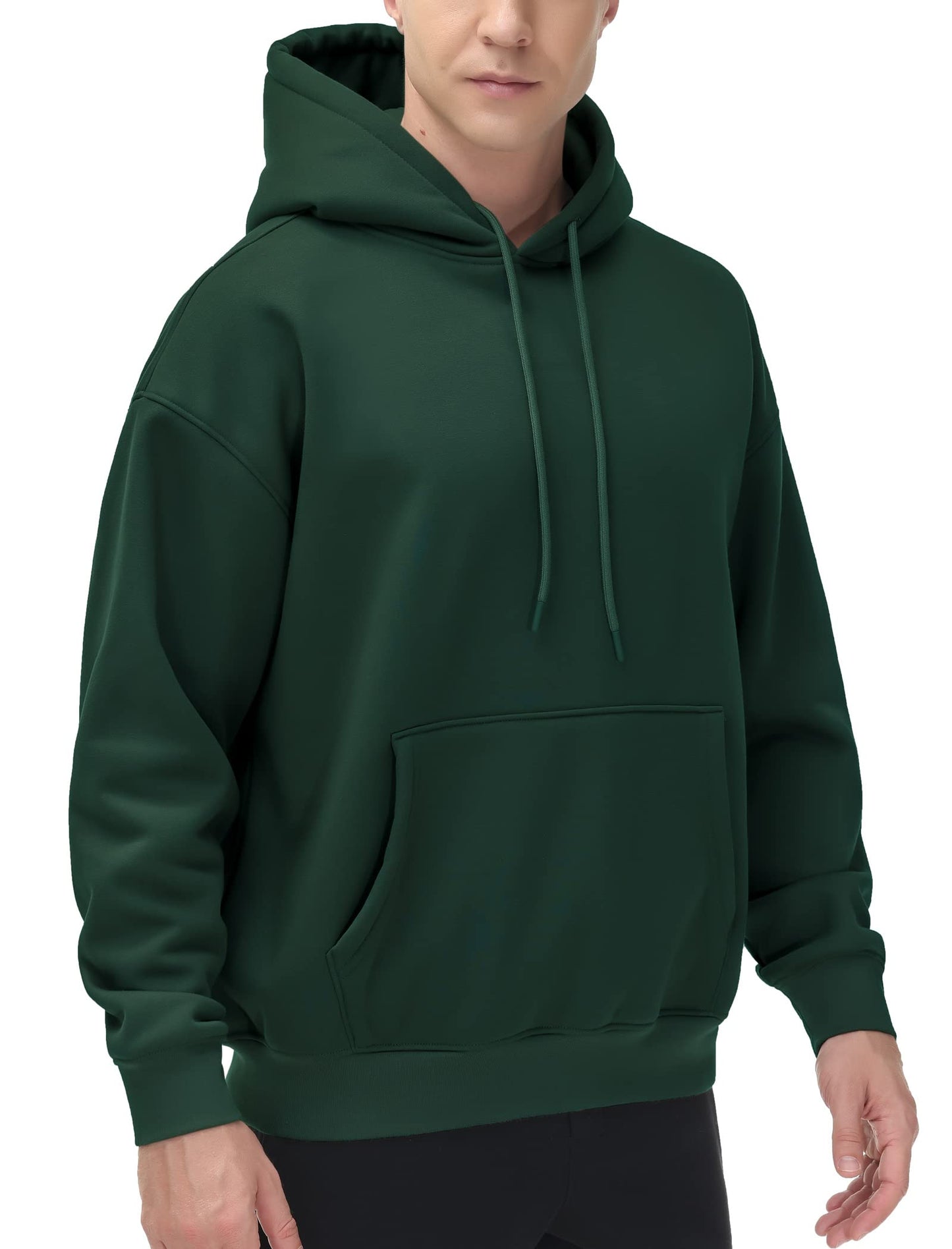 Men's Fleece Pullover Hoodie Loose Fit Ultra Soft