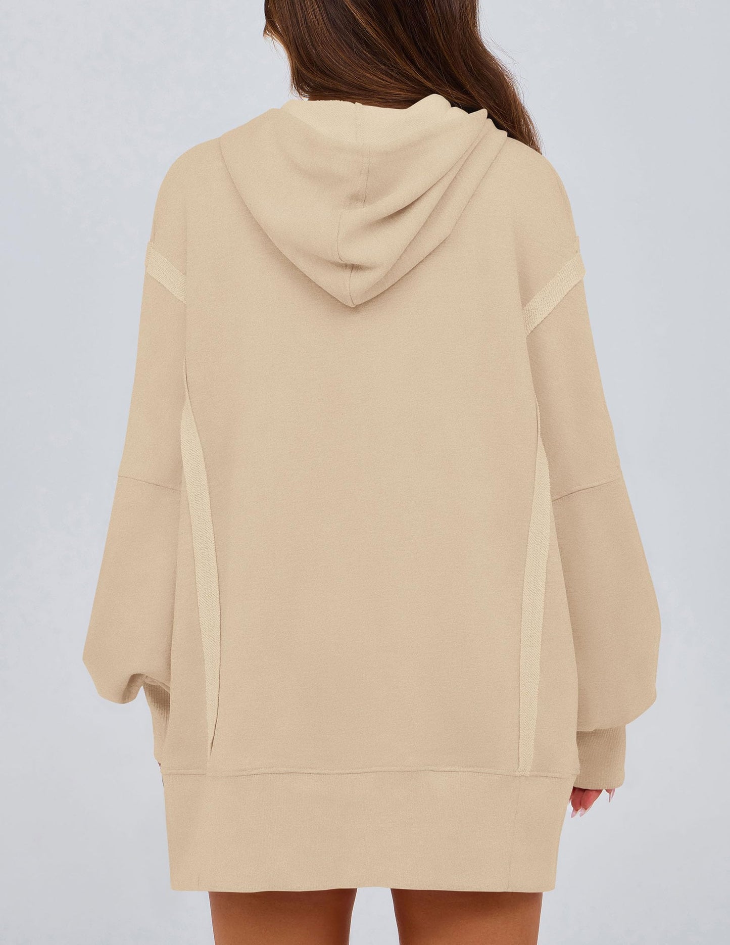 Womens Oversized Hoodie 2025 Spring Sweatshirt Long Sleeve