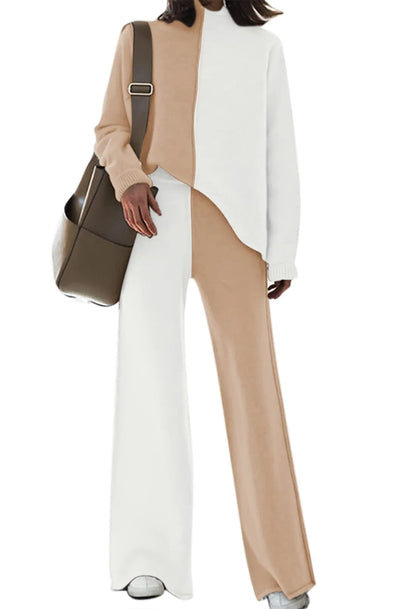 Womens 2 Piece Outfit Set Long Sleeve