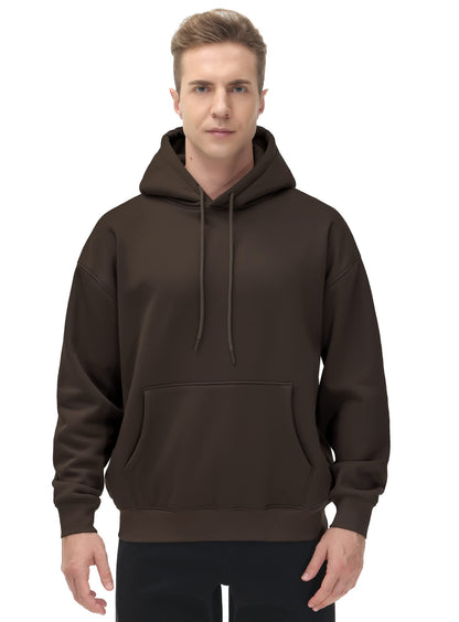 Men's Fleece Pullover Hoodie Loose Fit Ultra Soft