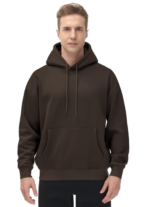 Men's Fleece Pullover Hoodie Loose Fit Ultra Soft