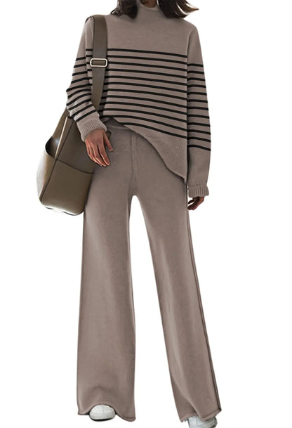Womens 2 Piece Outfit Set Long Sleeve