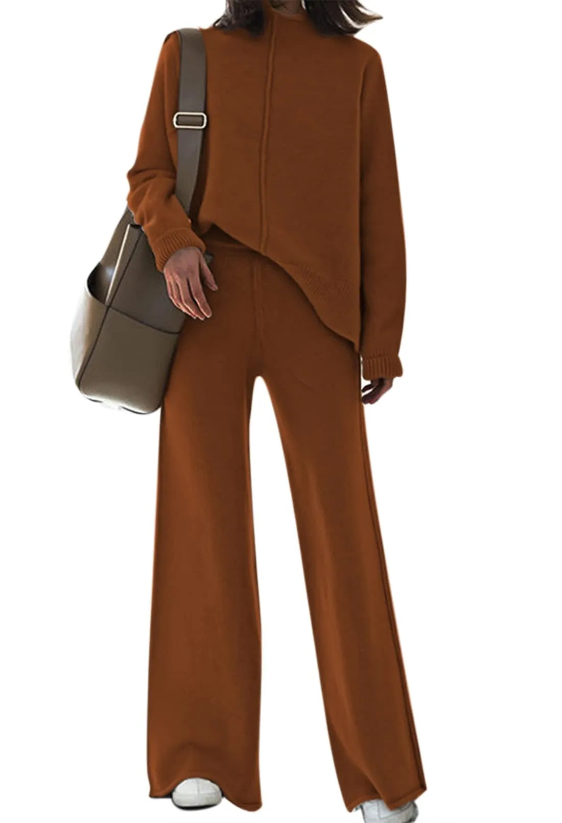 Womens 2 Piece Outfit Set Long Sleeve