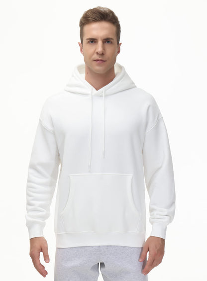 Men's Fleece Pullover Hoodie Loose Fit Ultra Soft
