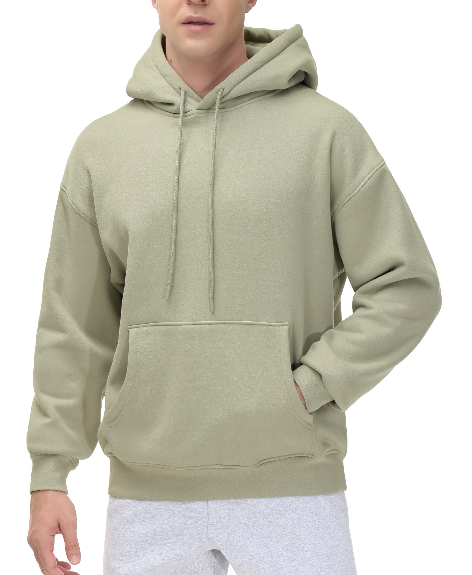 Men's Fleece Pullover Hoodie Loose Fit Ultra Soft