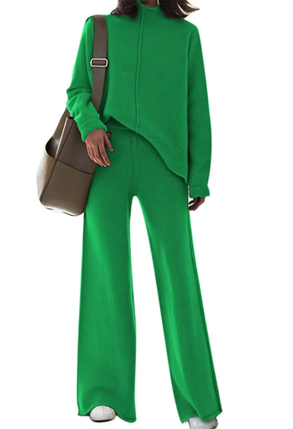 Womens 2 Piece Outfit Set Long Sleeve