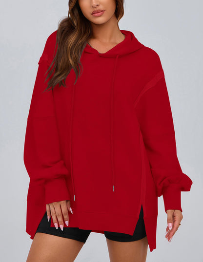 Womens Oversized Hoodie 2025 Spring Sweatshirt Long Sleeve