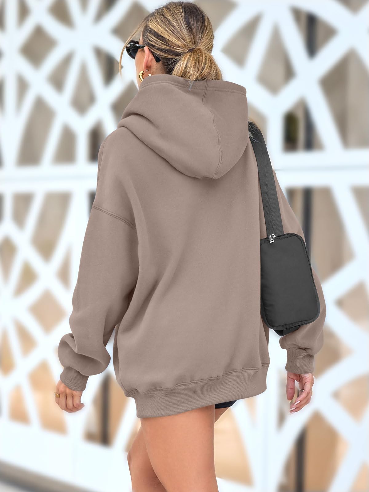 Womens Oversized Sweatshirts Fleece Hoodies Long Sleeve Shirts