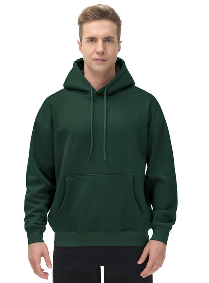 Men's Fleece Pullover Hoodie Loose Fit Ultra Soft