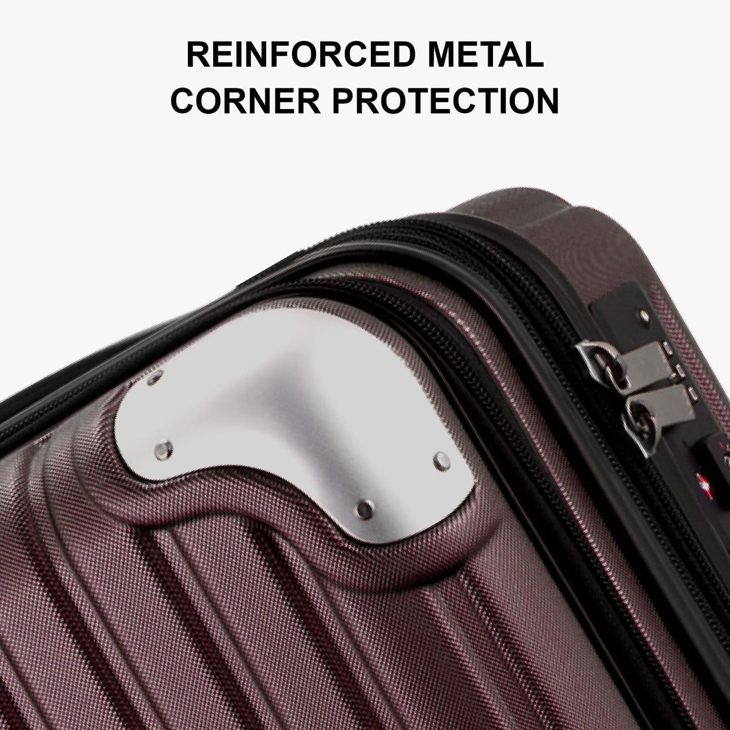 Luggage Airline Approved 20 Inch Expandable Hard Sided Luggages