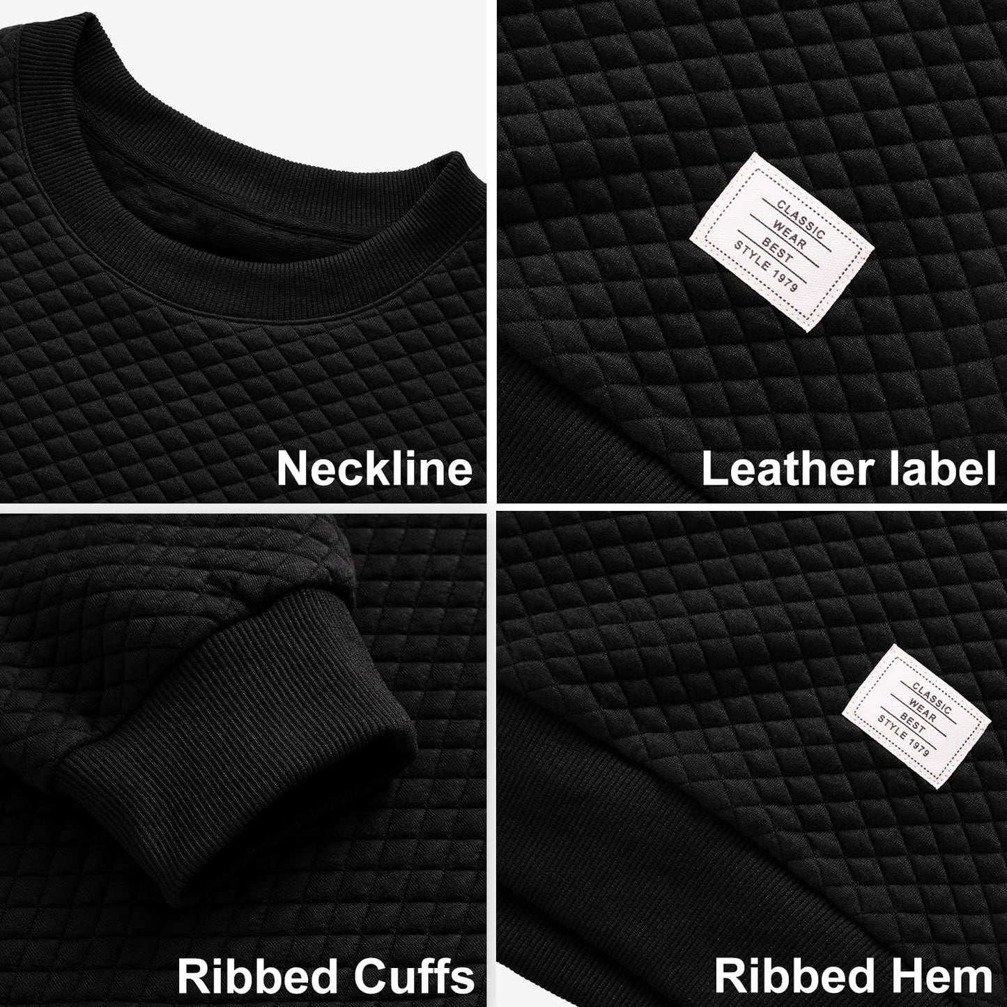 Men's Crewneck Sweatshirts Solid