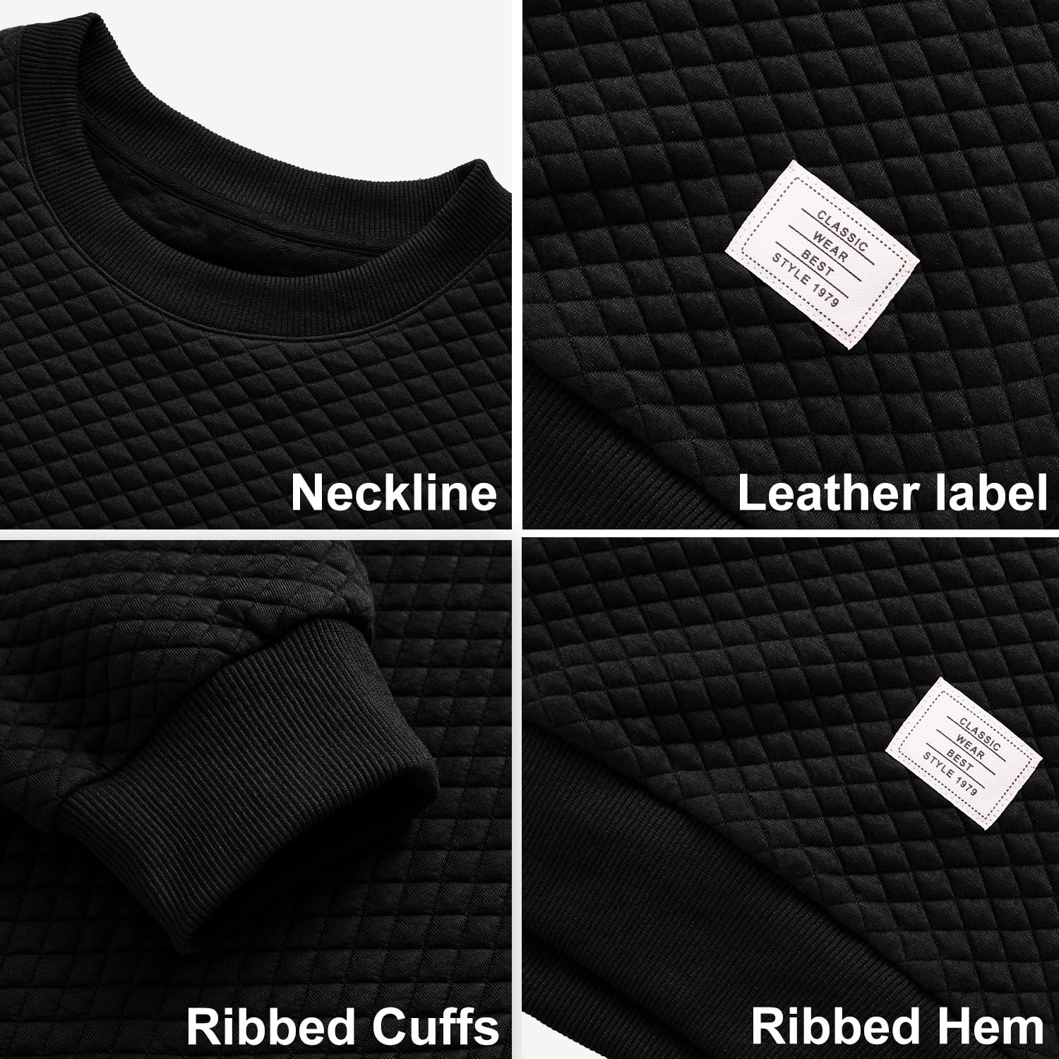 Men's Crewneck Sweatshirts Solid