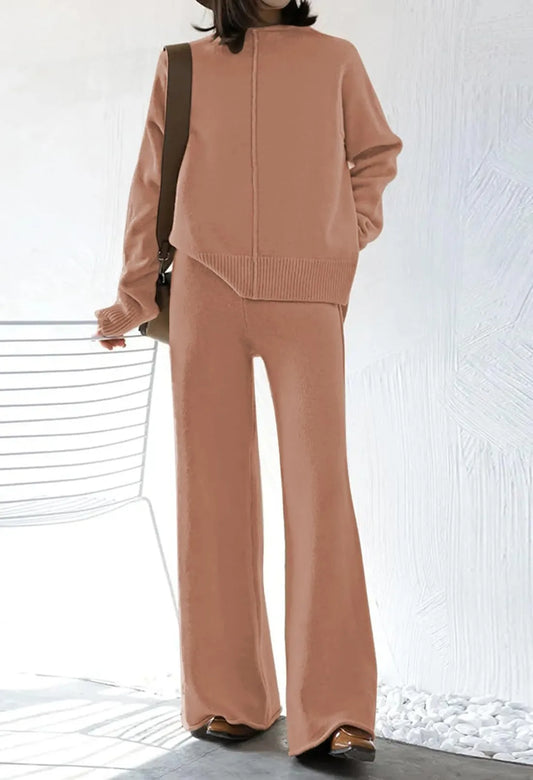 Womens 2 Piece Outfit Set Long Sleeve