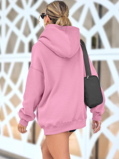 Womens Oversized Sweatshirts Fleece Hoodies Long Sleeve Shirts
