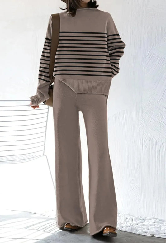 Womens 2 Piece Outfit Set Long Sleeve