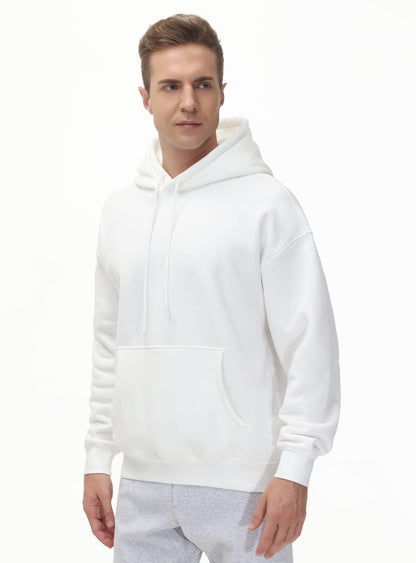 Men's Fleece Pullover Hoodie Loose Fit Ultra Soft