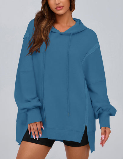 Womens Oversized Hoodie 2025 Spring Sweatshirt Long Sleeve