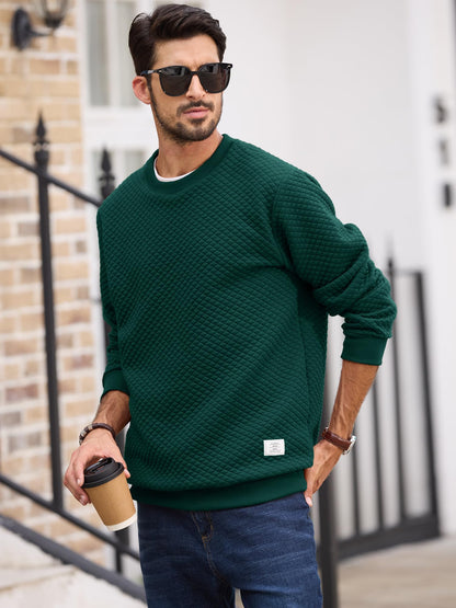 Men's Crewneck Sweatshirts Solid