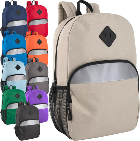 Kids Reflective Backpack Wholesale 24 Pack Backpacks