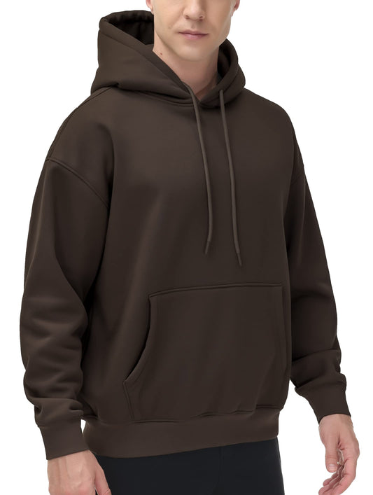Men's Fleece Pullover Hoodie Loose Fit Ultra Soft