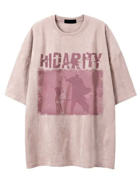 Men's Washed Vintage Slogan Graphic Tee