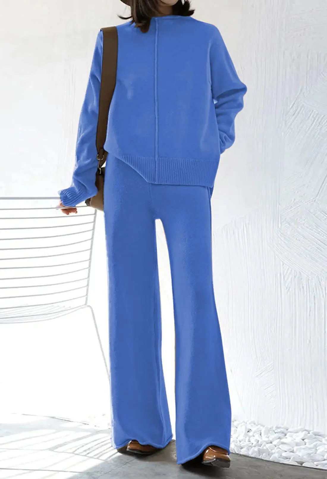 Womens 2 Piece Outfit Set Long Sleeve