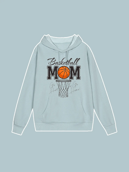 Basketball Mom Graphic Hoodie