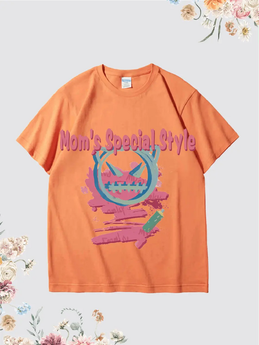 Mother's Day Heat Transfer Graphic T-Shirt