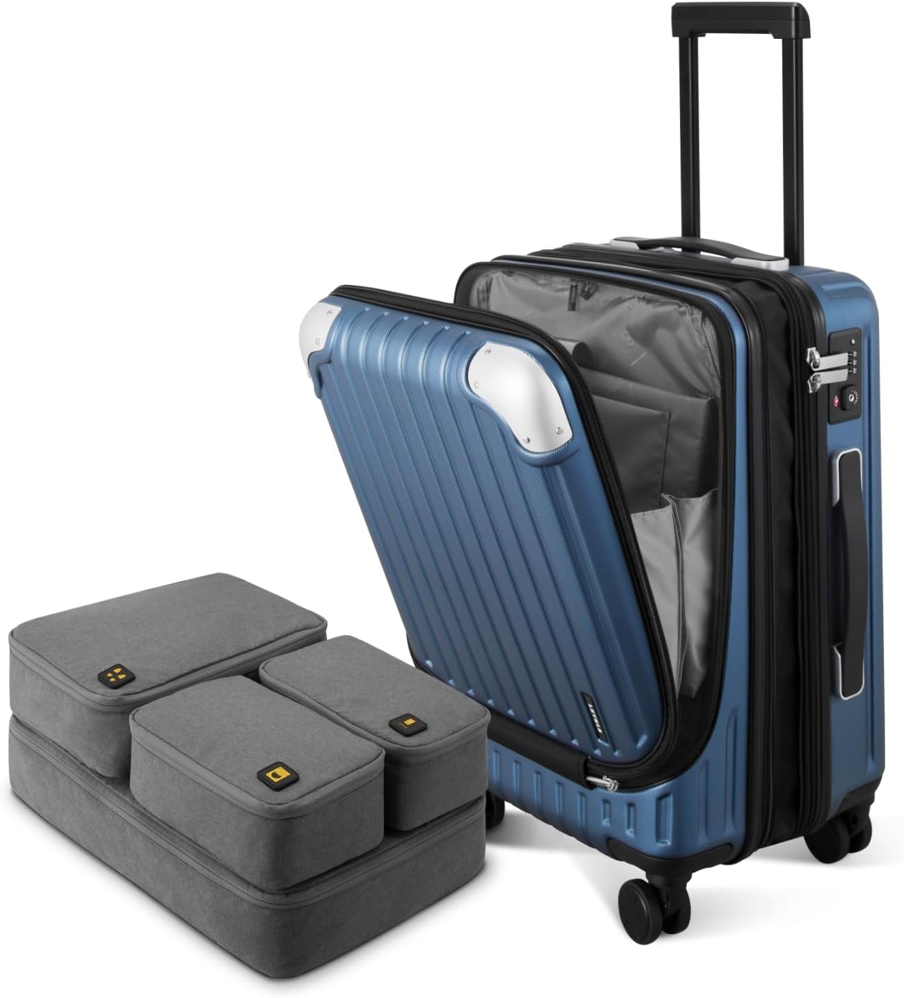 Luggage Airline Approved 20 Inch Expandable Hard Sided Luggages