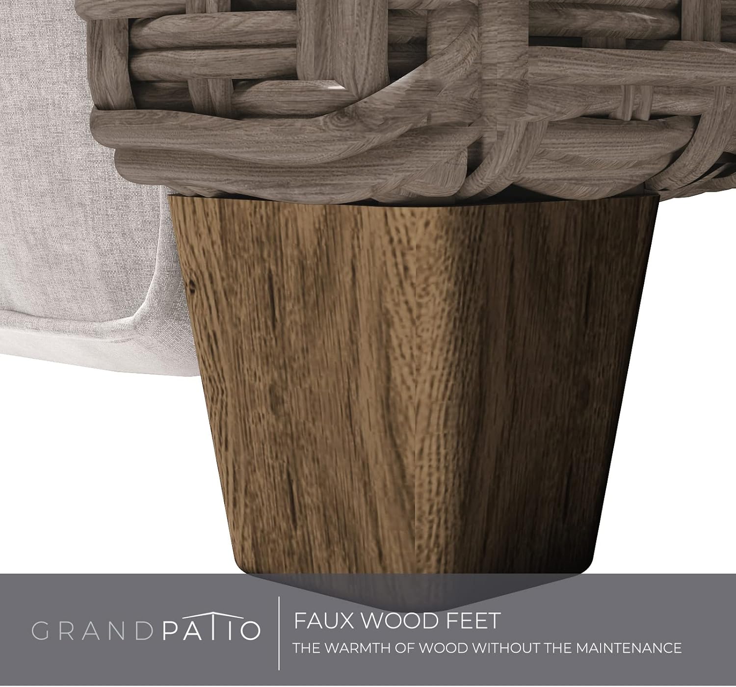 Outdoor Recliner Chair Patio 150° Lay Flat Recliner