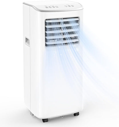 12000 BTU Portable Air Conditioner 3 in 1 AC Dehumidifier Fan with Timer Remote for Rooms