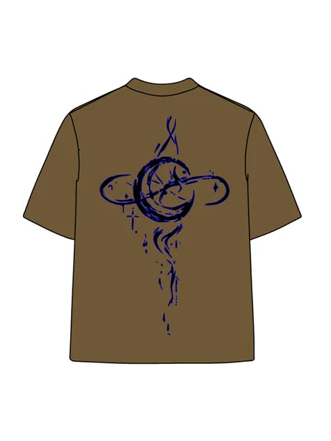 270g Cotton Black Planet Wash Old T-shirt