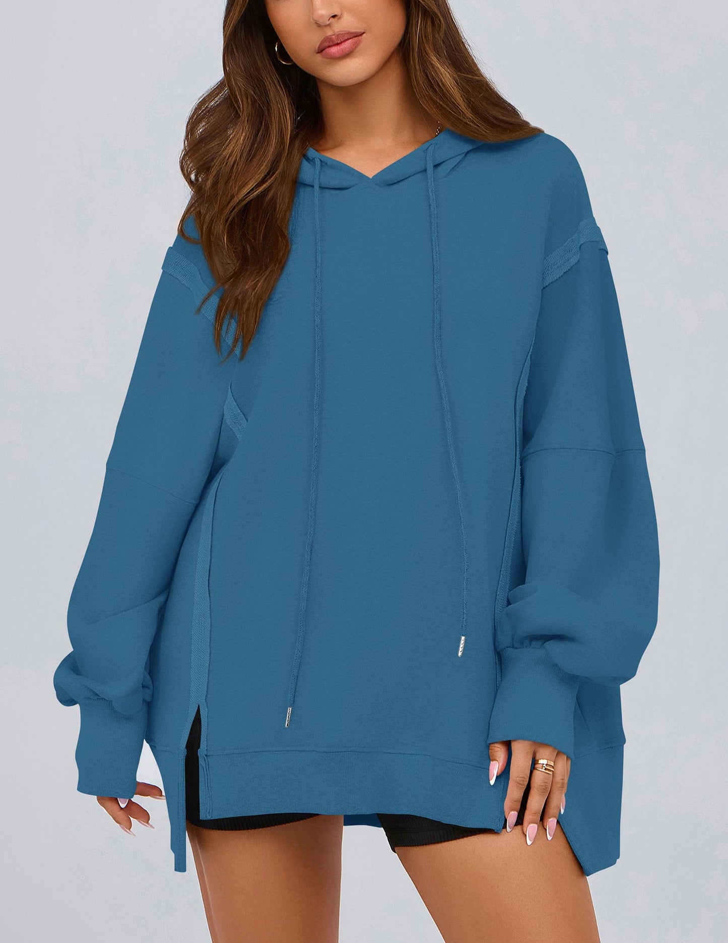 Womens Oversized Hoodie 2025 Spring Sweatshirt Long Sleeve