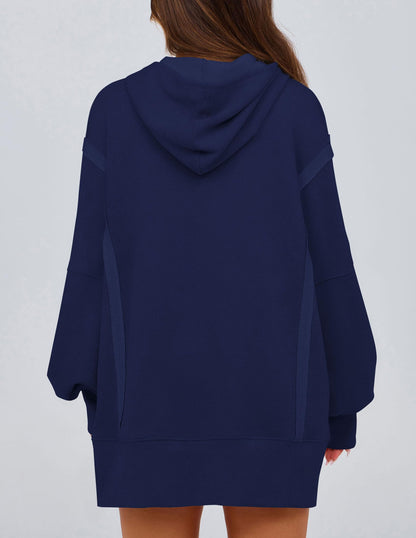 Womens Oversized Hoodie 2025 Spring Sweatshirt Long Sleeve
