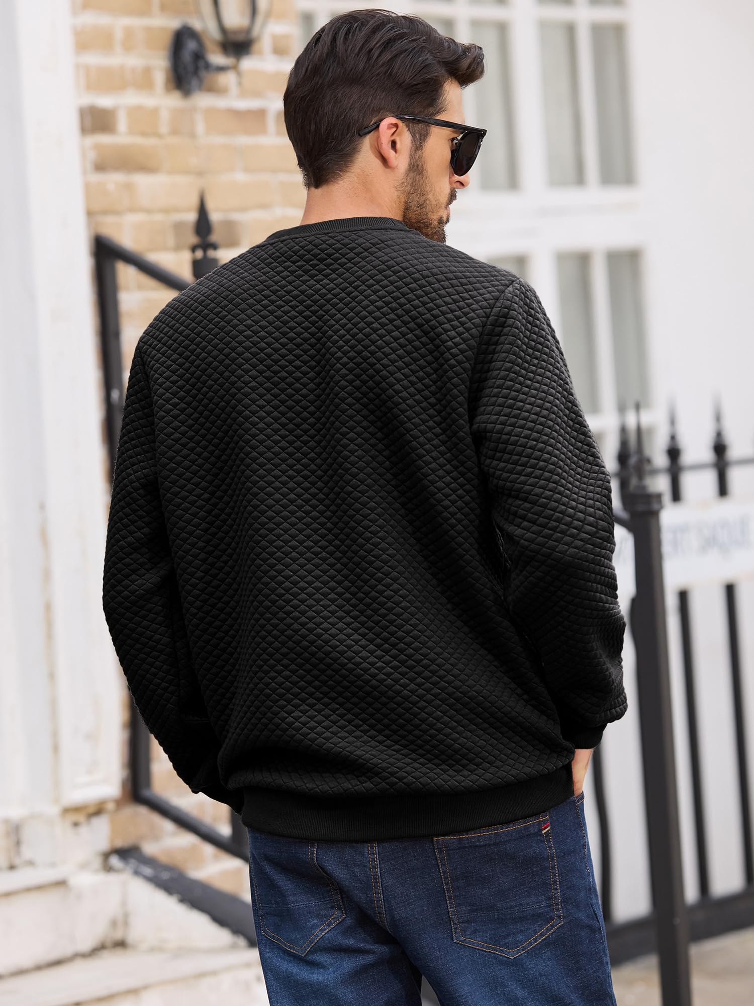 Men's Crewneck Sweatshirts Solid