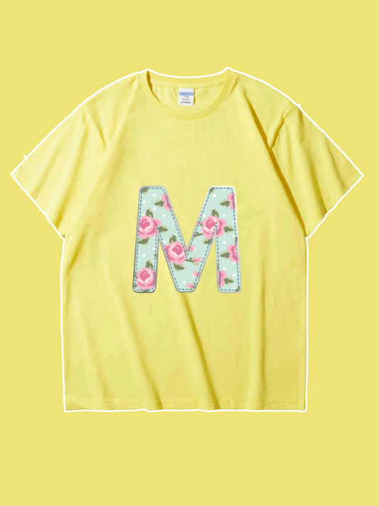 Floral Graphic T-shirts For Mom