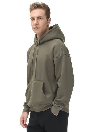 Men's Fleece Pullover Hoodie Loose Fit Ultra Soft