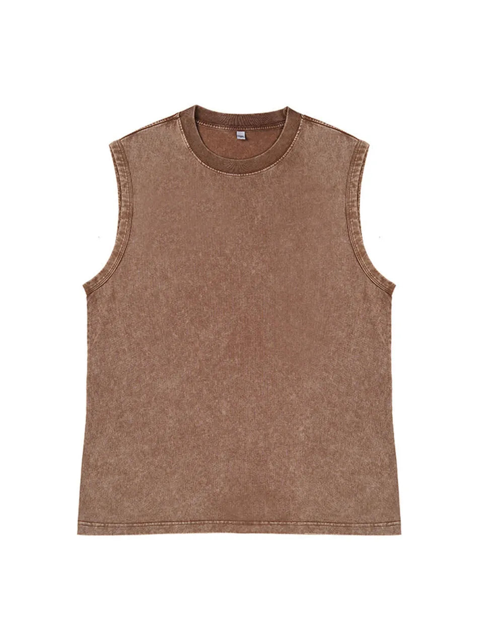 230g Cotton MAGA Printed Wash Old Sleeveless T-shirt