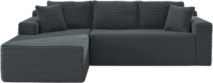 105 Inch Cloud Sectional Couch with Deep Seat