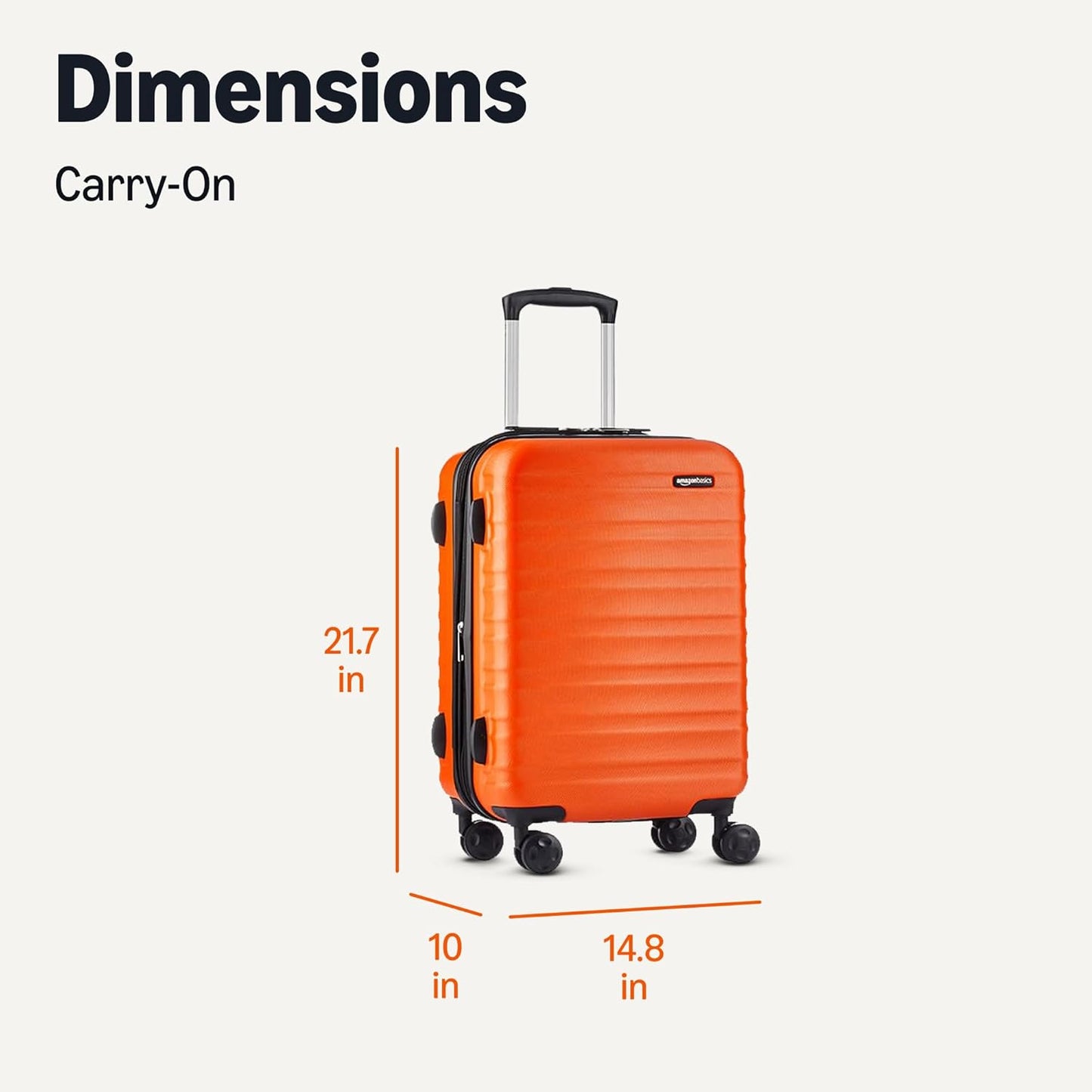 26" Hardside Medium Checked Luggage